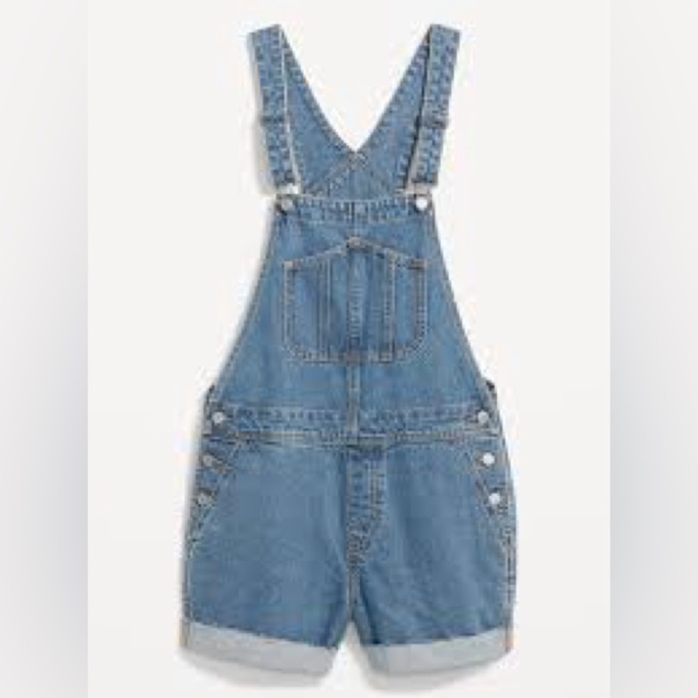 Old Navy Overall Shorts Size Large